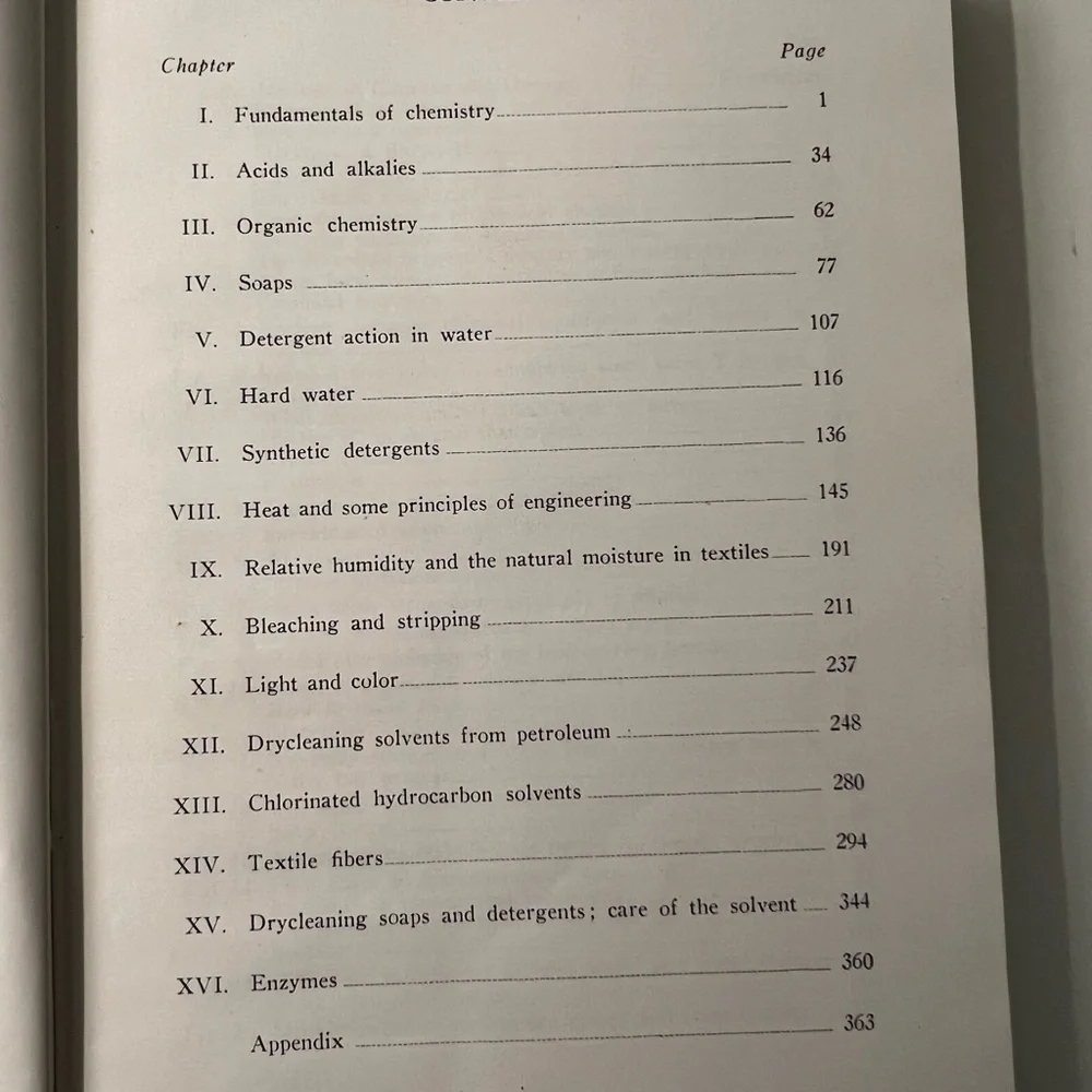 Applied Science for Dry-cleaners book & ceramic dry cleaner wall decor